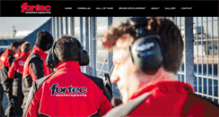 Desktop Screenshot of fortecmotorsports.com